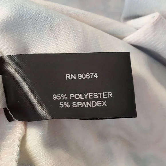 Boston Proper Floral Print Knot Front Maxi Dress Long full length Size Large - Picture 5 of 8